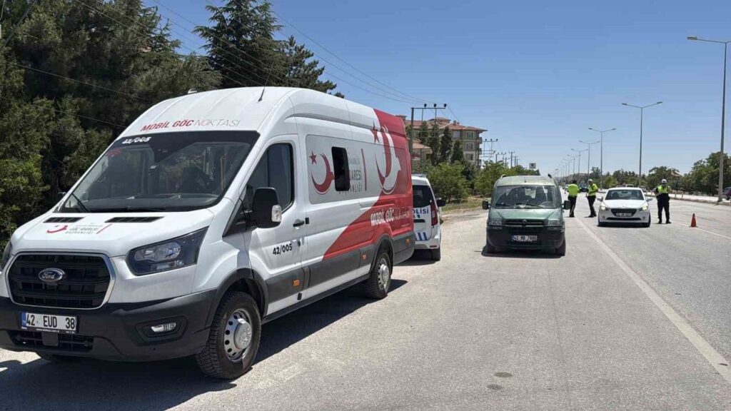 konya-–-ankara-kara-yolunda-nato-zirvesi-denetimleri