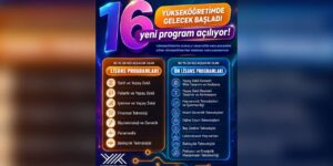 Yükseköğretimde 16 yeni program açılıyor
