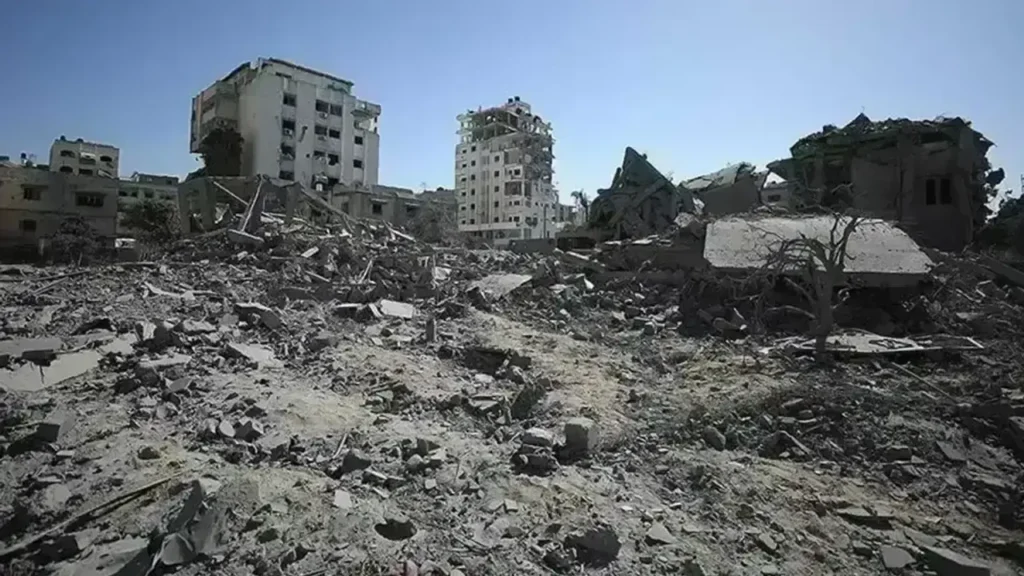 israil’in-gazze’ye-saldirilari-1000’nci-gununde