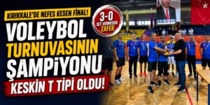 Kırıkkale’de Nefes Kesen Final! Ceza İnfaz Kurumları Turnuvasında şampiyon belli oldu