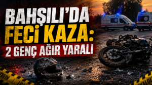 Bahşılı’da Feci Kaza: 2 Genç Ağır Yaralı