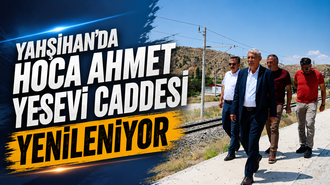 yahsihan’da-hoca-ahmet-yesevi-caddesi-yenileniyor