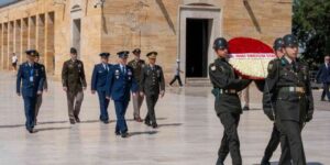 ABD Genelkurmay Başkanı Orgeneral Caine, Anıtkabir’i ziyaret etti