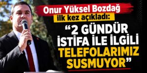 Bozdağ’dan dikkat çeken istifa açıklaması: “2 gündür telefonlarımız susmuyor”