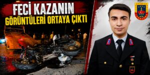 Kırıkkale’deki feci kazanın görüntüleri ortaya çıktı! Kask kamerasına böyle yansıdı