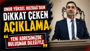 Onur Yüksel Bozdağ, “2 gündür istifa ile ilgili telefonlarımız susmuyor”