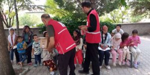 Türk Kızılay Kırıkkale Şubesi miniklerin neşesine ortak oldu