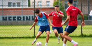 Rakip takımlara gözdağı! Kırıkkale FK bolu dağlarında sahaya indi!