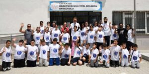 Kırıkkale’de okullarda spora hücum: Müdürü sahada gören öğrenciler şaşırdı