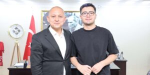 Kırıkkale’nin gururu Doğan Demir’den Başkan Ahmet Önal’a ziyaret