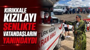 Kırıkkale Kızılayı Şenlikte Vatandaşların Yanındaydı