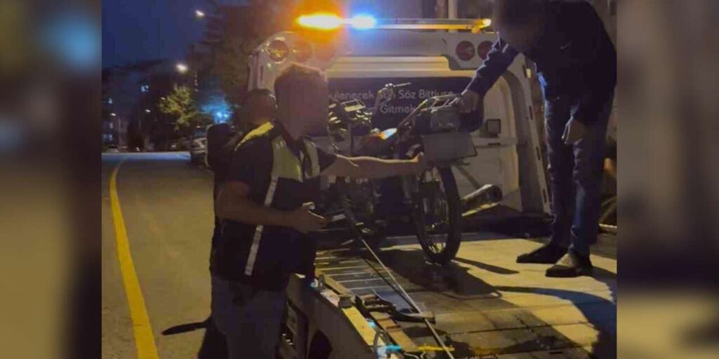 sahte-plakali-ve-belgesiz-kullanilan-motosiklet-trafikten-men-edildi!