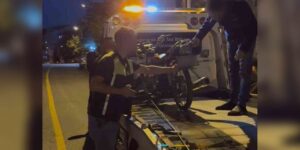 Sahte plakalı ve belgesiz kullanılan motosiklet trafikten men edildi!