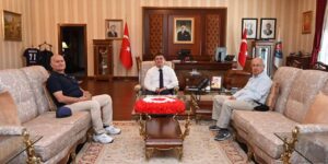 Kırıkkale Valiliği’nde üst düzey ziyaret: Davut Haner konuk oldu