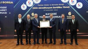 Kayseri Ticaret Borsası’ndan büyük başarı