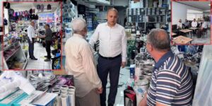 Kırıkkale Belediye Başkanı Önal, esnafın nabzını tuttu! Talepleri tek tek dinledi