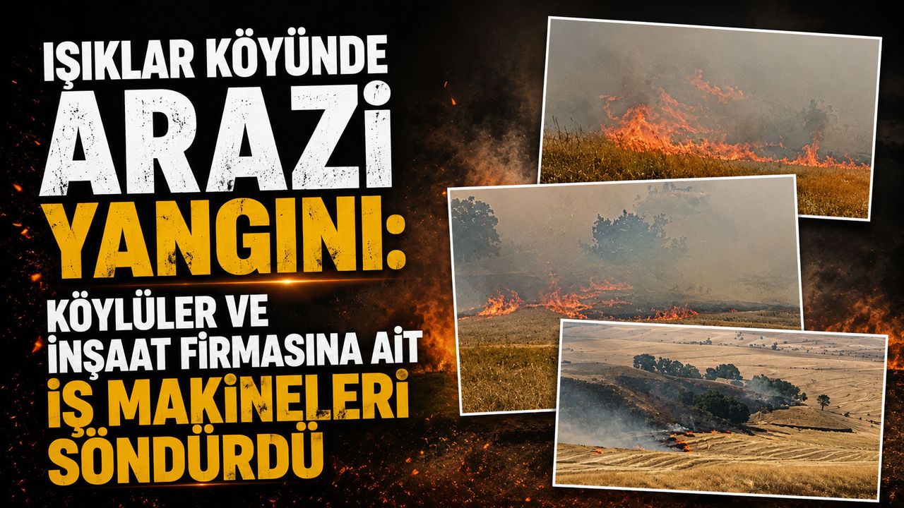 isiklar-koyunde-arazi-yangini!-koyluler-ve-insaat-firmasina-ait-is-makineleri-sondurdu
