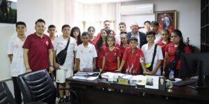 Kırşehirli tekvandocular Kırıkkale Belediyesi’nde