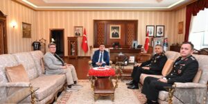 Kırıkkale’de üst düzey ziyaret! Tümgeneral Murat Bulut makama çıktı!