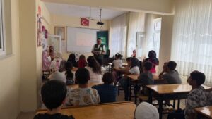 Miraç Camii Kur’an Kursu’nda Yeşilay Buluşması