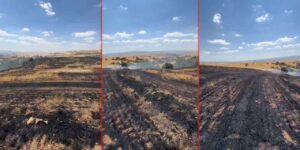 Kırıkkale’de korkutan arazi yangını! Alevler geniş alana yayıldı