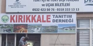 Kırıkkale Tanıtım Derneği yeni merkezini Zafer Caddesi’nde açıyor