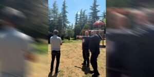Hacılar’da temizlik seferberliği! Erdoğan çalışmaları yerinde inceledi