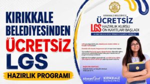 Kırıkkale Belediyesinden ücretsiz LGS hazırlık programı