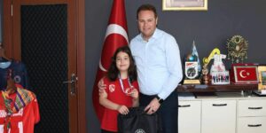 Kırıkkale’de baba ve antrenör desteğiyle gelen derece: Hayrunnisa Özmen kürsüde