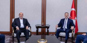 Bakan Fidan, Hamas Siyasi Büro Şefi Hayye’yi kabul etti