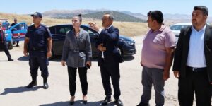 Karaahmetli’de su müjdesi: Kaymakam Kazanasmaz kuyuyu inceledi