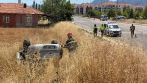 Otomobiller çarpıştı: 4 yaralı