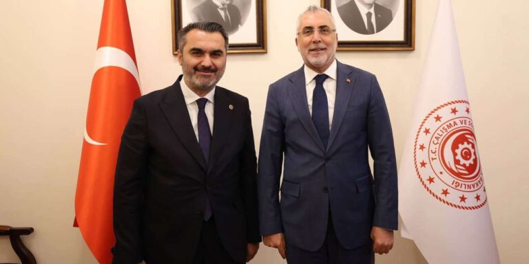 Mustafa Kaplan Bakan Işıkhan ile görüştü: Kırıkkale’nin talepleri masada