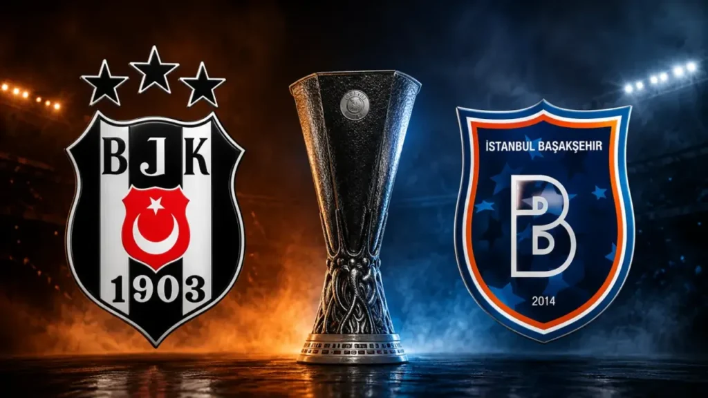 Avrupa kupalarında Beşiktaş yoluna devam etti, Başakşehir veda etti